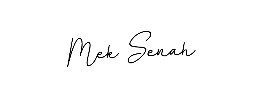 Create a beautiful signature design for name Mek Senah. With this signature (BallpointsItalic-DORy9) fonts, you can make a handwritten signature for free. Mek Senah signature style 11 images and pictures png