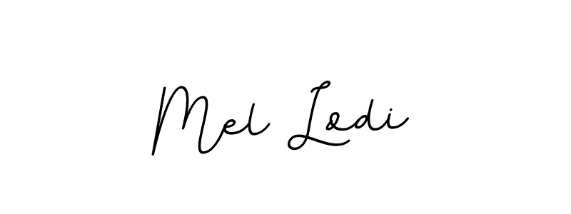 Make a beautiful signature design for name Mel Lodi. With this signature (BallpointsItalic-DORy9) style, you can create a handwritten signature for free. Mel Lodi signature style 11 images and pictures png