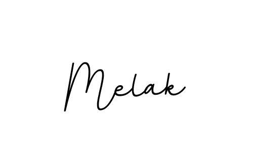 Use a signature maker to create a handwritten signature online. With this signature software, you can design (BallpointsItalic-DORy9) your own signature for name Melak. Melak signature style 11 images and pictures png