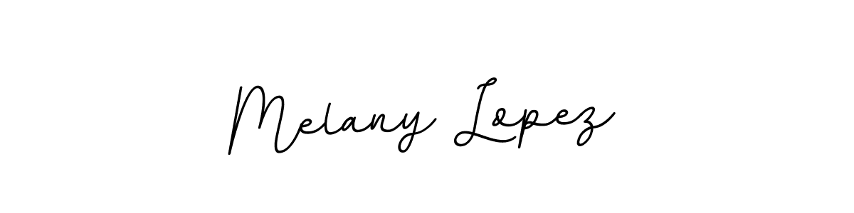 Melany Lopez stylish signature style. Best Handwritten Sign (BallpointsItalic-DORy9) for my name. Handwritten Signature Collection Ideas for my name Melany Lopez. Melany Lopez signature style 11 images and pictures png