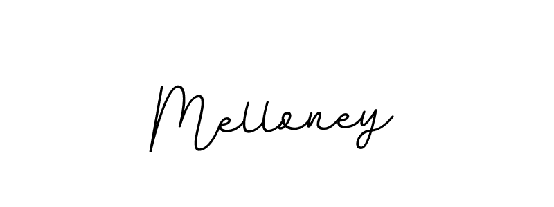 The best way (BallpointsItalic-DORy9) to make a short signature is to pick only two or three words in your name. The name Melloney include a total of six letters. For converting this name. Melloney signature style 11 images and pictures png