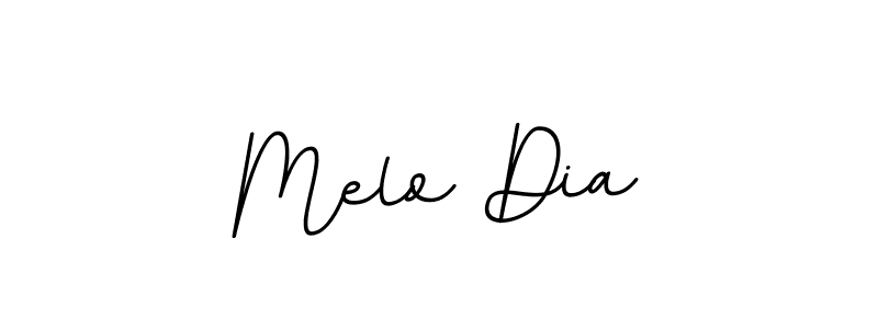 The best way (BallpointsItalic-DORy9) to make a short signature is to pick only two or three words in your name. The name Melo Dia include a total of six letters. For converting this name. Melo Dia signature style 11 images and pictures png