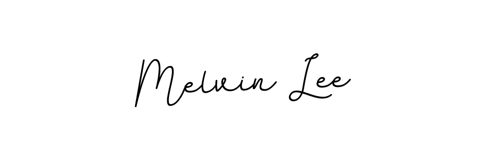 The best way (BallpointsItalic-DORy9) to make a short signature is to pick only two or three words in your name. The name Melvin Lee include a total of six letters. For converting this name. Melvin Lee signature style 11 images and pictures png