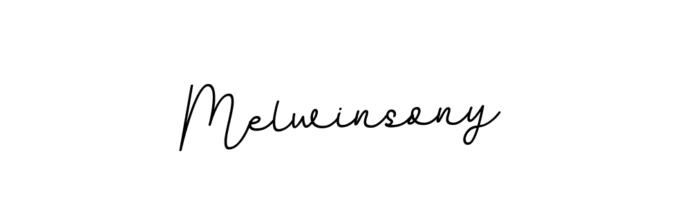 Similarly BallpointsItalic-DORy9 is the best handwritten signature design. Signature creator online .You can use it as an online autograph creator for name Melwinsony. Melwinsony signature style 11 images and pictures png