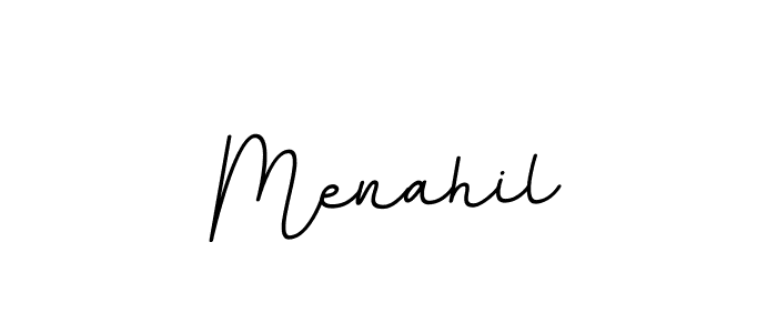 How to Draw Menahil signature style? BallpointsItalic-DORy9 is a latest design signature styles for name Menahil. Menahil signature style 11 images and pictures png