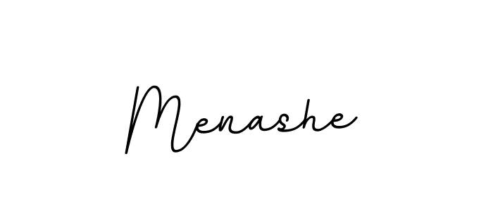 Menashe stylish signature style. Best Handwritten Sign (BallpointsItalic-DORy9) for my name. Handwritten Signature Collection Ideas for my name Menashe. Menashe signature style 11 images and pictures png