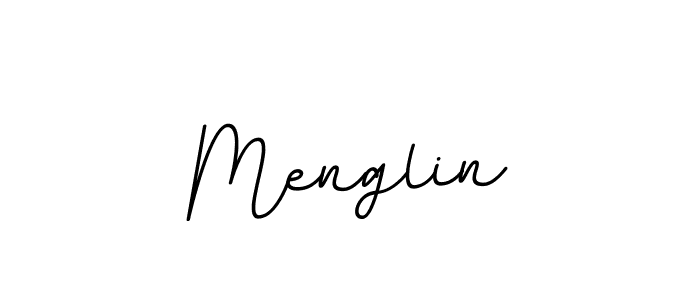 How to Draw Menglin signature style? BallpointsItalic-DORy9 is a latest design signature styles for name Menglin. Menglin signature style 11 images and pictures png