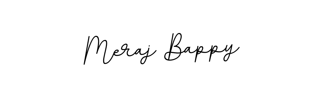 Meraj Bappy stylish signature style. Best Handwritten Sign (BallpointsItalic-DORy9) for my name. Handwritten Signature Collection Ideas for my name Meraj Bappy. Meraj Bappy signature style 11 images and pictures png