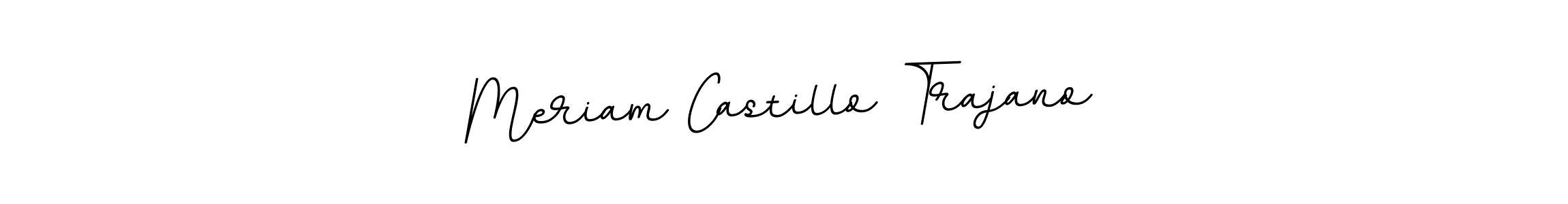 Make a beautiful signature design for name Meriam Castillo Trajano. Use this online signature maker to create a handwritten signature for free. Meriam Castillo Trajano signature style 11 images and pictures png