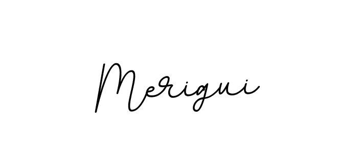 Also we have Merigui name is the best signature style. Create professional handwritten signature collection using BallpointsItalic-DORy9 autograph style. Merigui signature style 11 images and pictures png