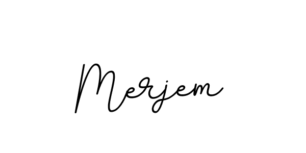 Make a beautiful signature design for name Merjem. Use this online signature maker to create a handwritten signature for free. Merjem signature style 11 images and pictures png