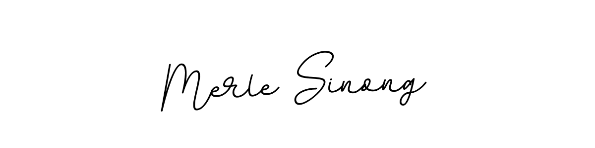 if you are searching for the best signature style for your name Merle Sinong. so please give up your signature search. here we have designed multiple signature styles  using BallpointsItalic-DORy9. Merle Sinong signature style 11 images and pictures png