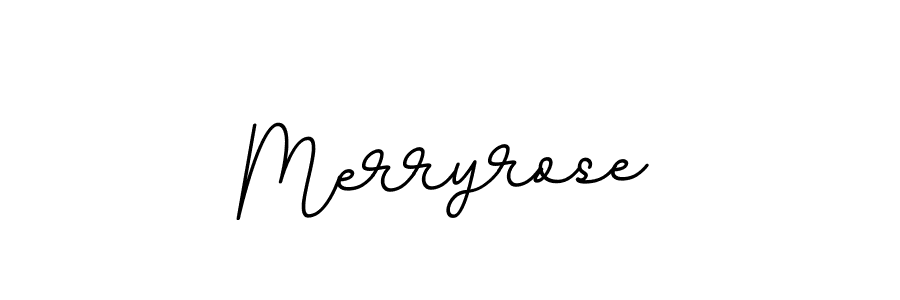 if you are searching for the best signature style for your name Merryrose. so please give up your signature search. here we have designed multiple signature styles  using BallpointsItalic-DORy9. Merryrose signature style 11 images and pictures png
