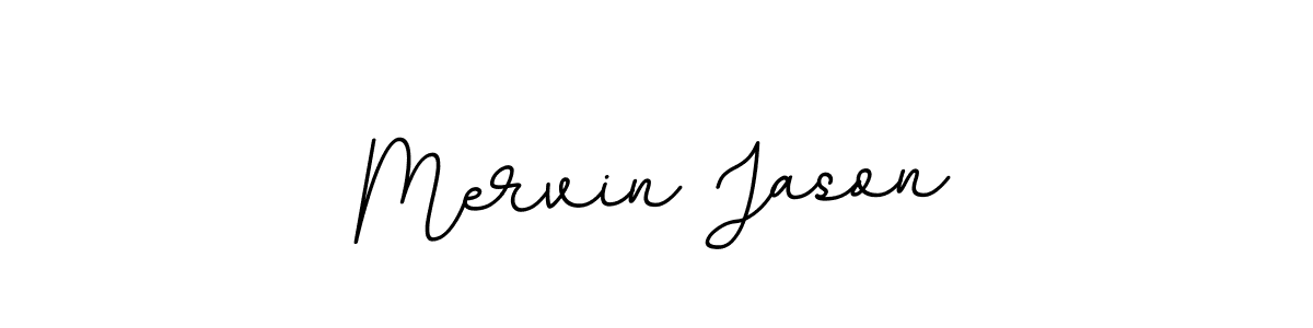 Make a beautiful signature design for name Mervin Jason. Use this online signature maker to create a handwritten signature for free. Mervin Jason signature style 11 images and pictures png
