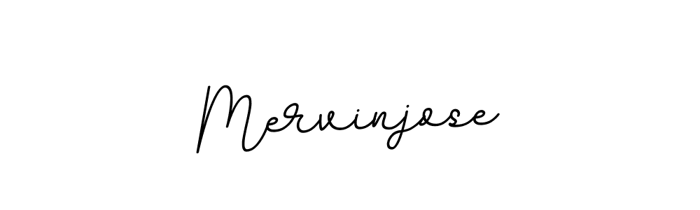 Also we have Mervinjose name is the best signature style. Create professional handwritten signature collection using BallpointsItalic-DORy9 autograph style. Mervinjose signature style 11 images and pictures png