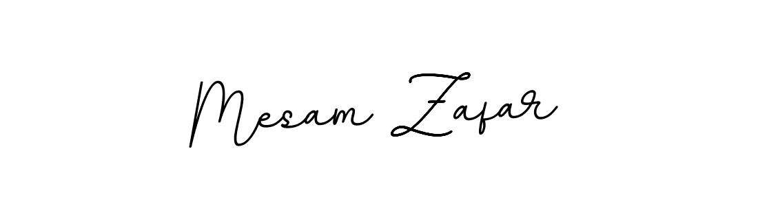 Make a beautiful signature design for name Mesam Zafar. With this signature (BallpointsItalic-DORy9) style, you can create a handwritten signature for free. Mesam Zafar signature style 11 images and pictures png