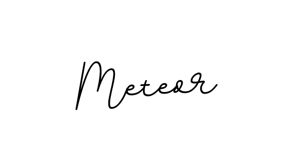 Also we have Meteor name is the best signature style. Create professional handwritten signature collection using BallpointsItalic-DORy9 autograph style. Meteor signature style 11 images and pictures png