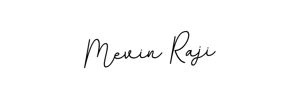 Mevin Raji stylish signature style. Best Handwritten Sign (BallpointsItalic-DORy9) for my name. Handwritten Signature Collection Ideas for my name Mevin Raji. Mevin Raji signature style 11 images and pictures png