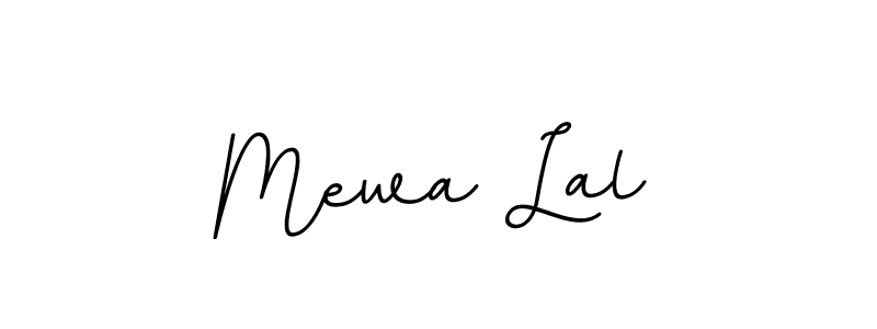 How to make Mewa Lal name signature. Use BallpointsItalic-DORy9 style for creating short signs online. This is the latest handwritten sign. Mewa Lal signature style 11 images and pictures png