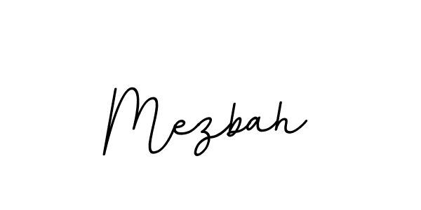 Make a beautiful signature design for name Mezbah. With this signature (BallpointsItalic-DORy9) style, you can create a handwritten signature for free. Mezbah signature style 11 images and pictures png