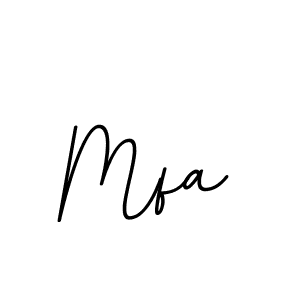 Make a beautiful signature design for name Mfa. With this signature (BallpointsItalic-DORy9) style, you can create a handwritten signature for free. Mfa signature style 11 images and pictures png