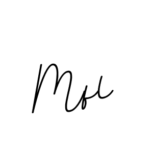 Design your own signature with our free online signature maker. With this signature software, you can create a handwritten (BallpointsItalic-DORy9) signature for name Mfl. Mfl signature style 11 images and pictures png