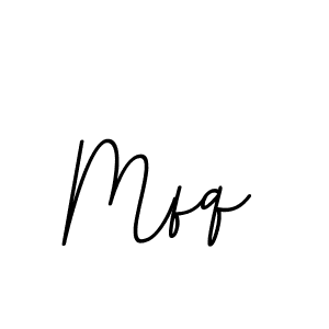 You should practise on your own different ways (BallpointsItalic-DORy9) to write your name (Mfq) in signature. don't let someone else do it for you. Mfq signature style 11 images and pictures png