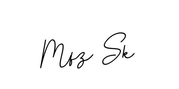 How to make Mfz Sk name signature. Use BallpointsItalic-DORy9 style for creating short signs online. This is the latest handwritten sign. Mfz Sk signature style 11 images and pictures png