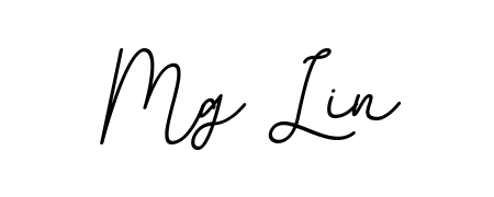 Create a personalized artistic stamp with Mg Lin in BallpointsItalic-DORy9 font. Perfect for visual artists, designers, and influencers. Mg Lin signature style 11 images and pictures png