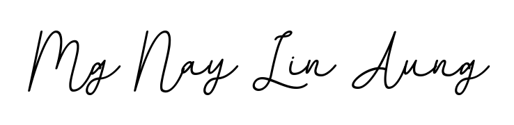 How to make Mg Nay Lin Aung name signature. Use BallpointsItalic-DORy9 style for creating short signs online. This is the latest handwritten sign. Mg Nay Lin Aung signature style 11 images and pictures png