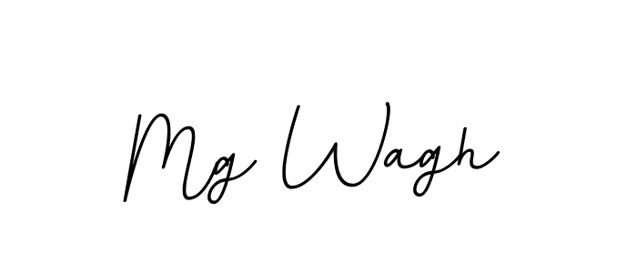 The best way (BallpointsItalic-DORy9) to make a short signature is to pick only two or three words in your name. The name Mg Wagh include a total of six letters. For converting this name. Mg Wagh signature style 11 images and pictures png