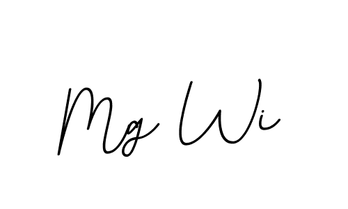 Create a beautiful signature design for name Mg Wi. With this signature (BallpointsItalic-DORy9) fonts, you can make a handwritten signature for free. Mg Wi signature style 11 images and pictures png