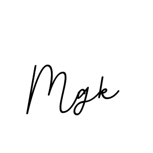 Design your own signature with our free online signature maker. With this signature software, you can create a handwritten (BallpointsItalic-DORy9) signature for name Mgk. Mgk signature style 11 images and pictures png