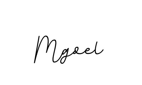 Use a signature maker to create a handwritten signature online. With this signature software, you can design (BallpointsItalic-DORy9) your own signature for name Mgoel. Mgoel signature style 11 images and pictures png