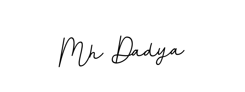 BallpointsItalic-DORy9 is a professional signature style that is perfect for those who want to add a touch of class to their signature. It is also a great choice for those who want to make their signature more unique. Get Mh Dadya name to fancy signature for free. Mh Dadya signature style 11 images and pictures png