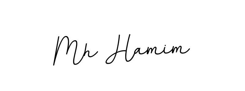 Similarly BallpointsItalic-DORy9 is the best handwritten signature design. Signature creator online .You can use it as an online autograph creator for name Mh Hamim. Mh Hamim signature style 11 images and pictures png