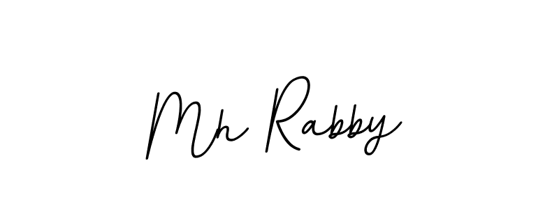 if you are searching for the best signature style for your name Mh Rabby. so please give up your signature search. here we have designed multiple signature styles  using BallpointsItalic-DORy9. Mh Rabby signature style 11 images and pictures png