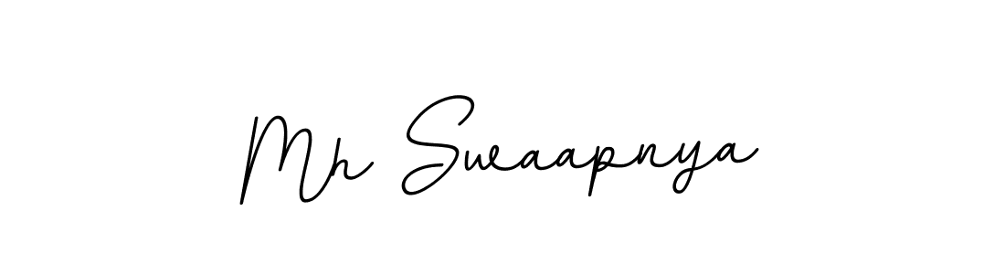 Also You can easily find your signature by using the search form. We will create Mh Swaapnya name handwritten signature images for you free of cost using BallpointsItalic-DORy9 sign style. Mh Swaapnya signature style 11 images and pictures png
