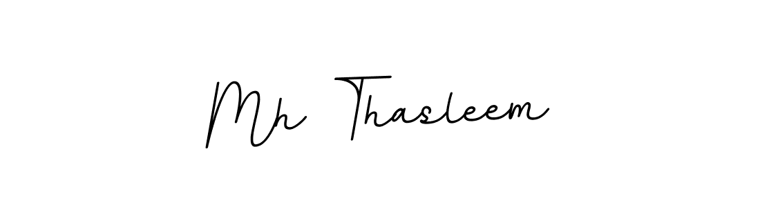 How to Draw Mh Thasleem signature style? BallpointsItalic-DORy9 is a latest design signature styles for name Mh Thasleem. Mh Thasleem signature style 11 images and pictures png