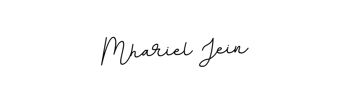 Also You can easily find your signature by using the search form. We will create Mhariel Jein name handwritten signature images for you free of cost using BallpointsItalic-DORy9 sign style. Mhariel Jein signature style 11 images and pictures png