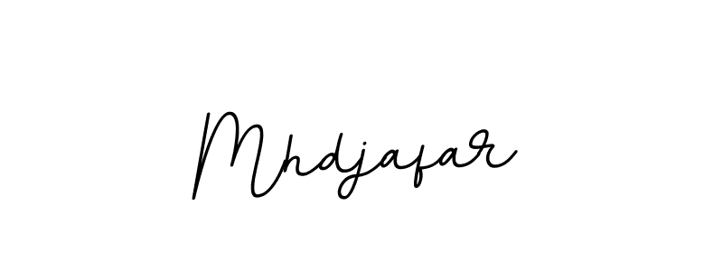 Use a signature maker to create a handwritten signature online. With this signature software, you can design (BallpointsItalic-DORy9) your own signature for name Mhdjafar. Mhdjafar signature style 11 images and pictures png