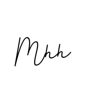 Create a beautiful signature design for name Mhh. With this signature (BallpointsItalic-DORy9) fonts, you can make a handwritten signature for free. Mhh signature style 11 images and pictures png