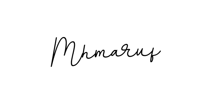 It looks lik you need a new signature style for name Mhmaruf. Design unique handwritten (BallpointsItalic-DORy9) signature with our free signature maker in just a few clicks. Mhmaruf signature style 11 images and pictures png