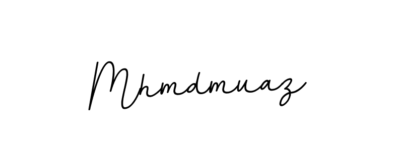 Create a beautiful signature design for name Mhmdmuaz. With this signature (BallpointsItalic-DORy9) fonts, you can make a handwritten signature for free. Mhmdmuaz signature style 11 images and pictures png