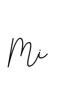 Mi stylish signature style. Best Handwritten Sign (BallpointsItalic-DORy9) for my name. Handwritten Signature Collection Ideas for my name Mi. Mi signature style 11 images and pictures png