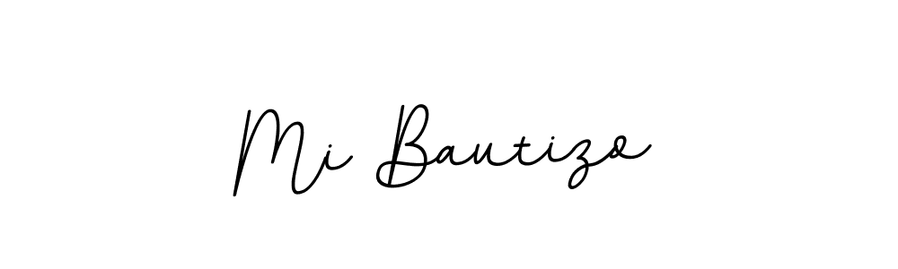 Create a beautiful signature design for name Mi Bautizo. With this signature (BallpointsItalic-DORy9) fonts, you can make a handwritten signature for free. Mi Bautizo signature style 11 images and pictures png