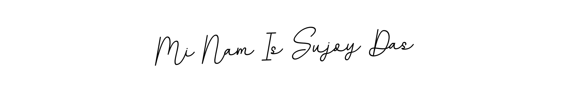 Similarly BallpointsItalic-DORy9 is the best handwritten signature design. Signature creator online .You can use it as an online autograph creator for name Mi Nam Is Sujoy Das. Mi Nam Is Sujoy Das signature style 11 images and pictures png