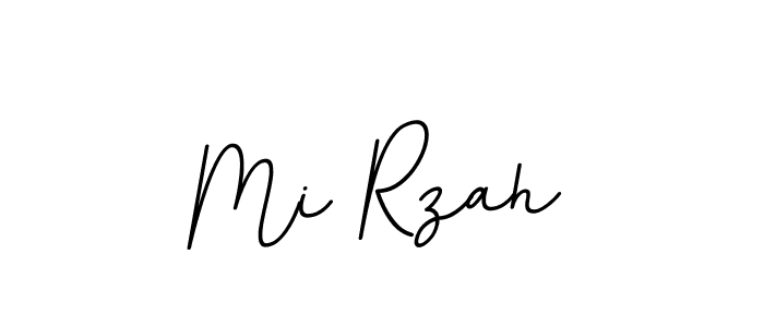 Use a signature maker to create a handwritten signature online. With this signature software, you can design (BallpointsItalic-DORy9) your own signature for name Mi Rzah. Mi Rzah signature style 11 images and pictures png