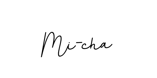 How to make Mi-cha signature? BallpointsItalic-DORy9 is a professional autograph style. Create handwritten signature for Mi-cha name. Mi-cha signature style 11 images and pictures png