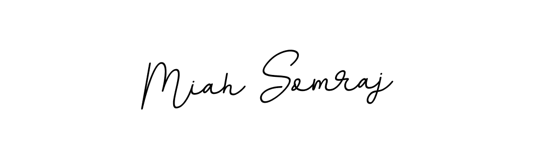 It looks lik you need a new signature style for name Miah Somraj. Design unique handwritten (BallpointsItalic-DORy9) signature with our free signature maker in just a few clicks. Miah Somraj signature style 11 images and pictures png